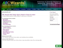 Tablet Screenshot of abcwizards.net